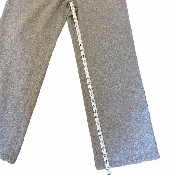 JOE FRESH Grey Drawstring Wide Leg Lounge Pant S - Picture 8 of 9